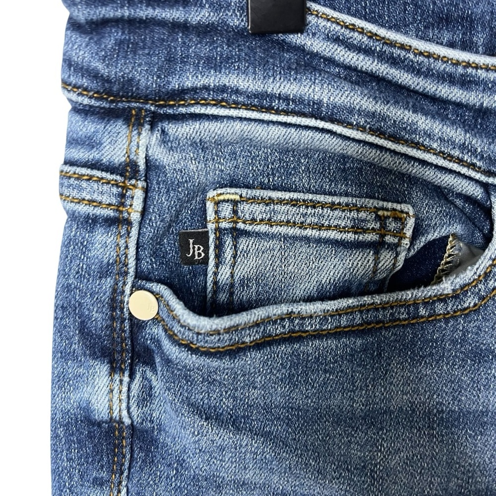 Judy Blue Skinny Fit Capri Jeans Size 9/29 Medium Wash Denim - Picture 2 of 7